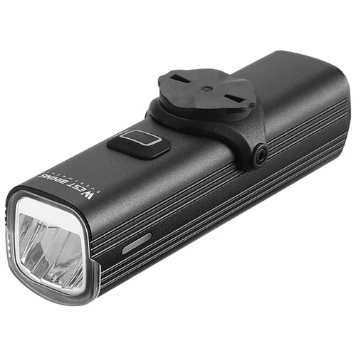 WEST BIKING YP0701435-431 Bright LED Bike Front Light Flashlight Rechargeable Night Cycling Safety Lamp - Hanging Mount - 1