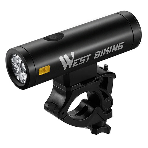 WEST BIKING YP0701399 400LM Aluminum Alloy Bicycle Headlight IPX6 Waterproof Bike Front Light - 1