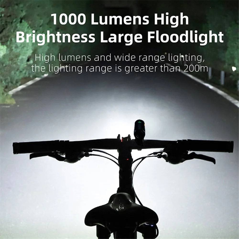 WEST BIKING YP0701399 400LM Aluminum Alloy Bicycle Headlight IPX6 Waterproof Bike Front Light - 7