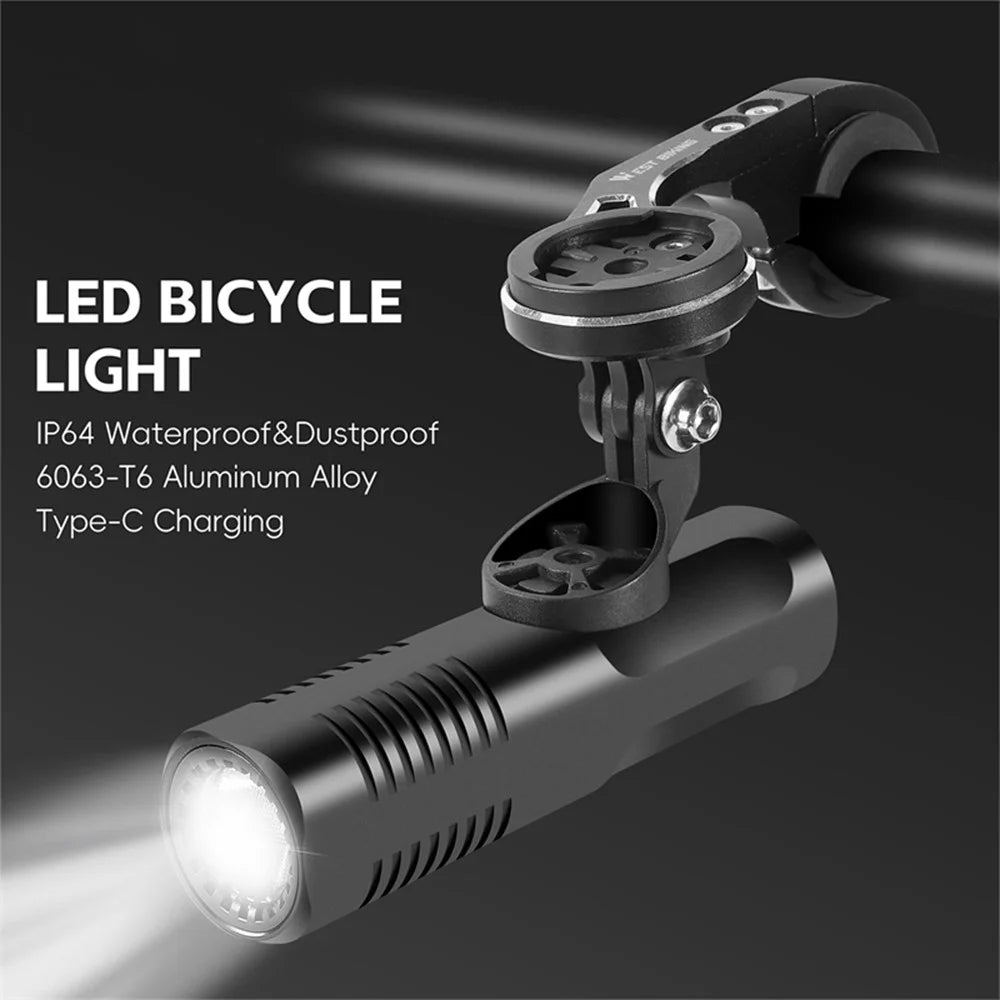 WEST BIKING YP0701445 1000LM Bright Bicycle Headlight Aluminum Alloy Bike Front Light (CE Certified) - 2