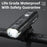 WEST BIKING YP0701458 Intelligent Light Sensing Bike Front Lamp 400 Lumens Bicycle Headlight - 2