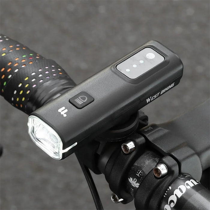 WEST BIKING YP0701458 Intelligent Light Sensing Bike Front Lamp 400 Lumens Bicycle Headlight - 6