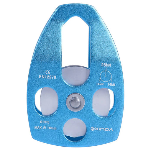 XINDA XD-8611 Outdoor Mountaineering Rescue Speedway Expansion Lifting Metal Big Pulley with Bearing - 1