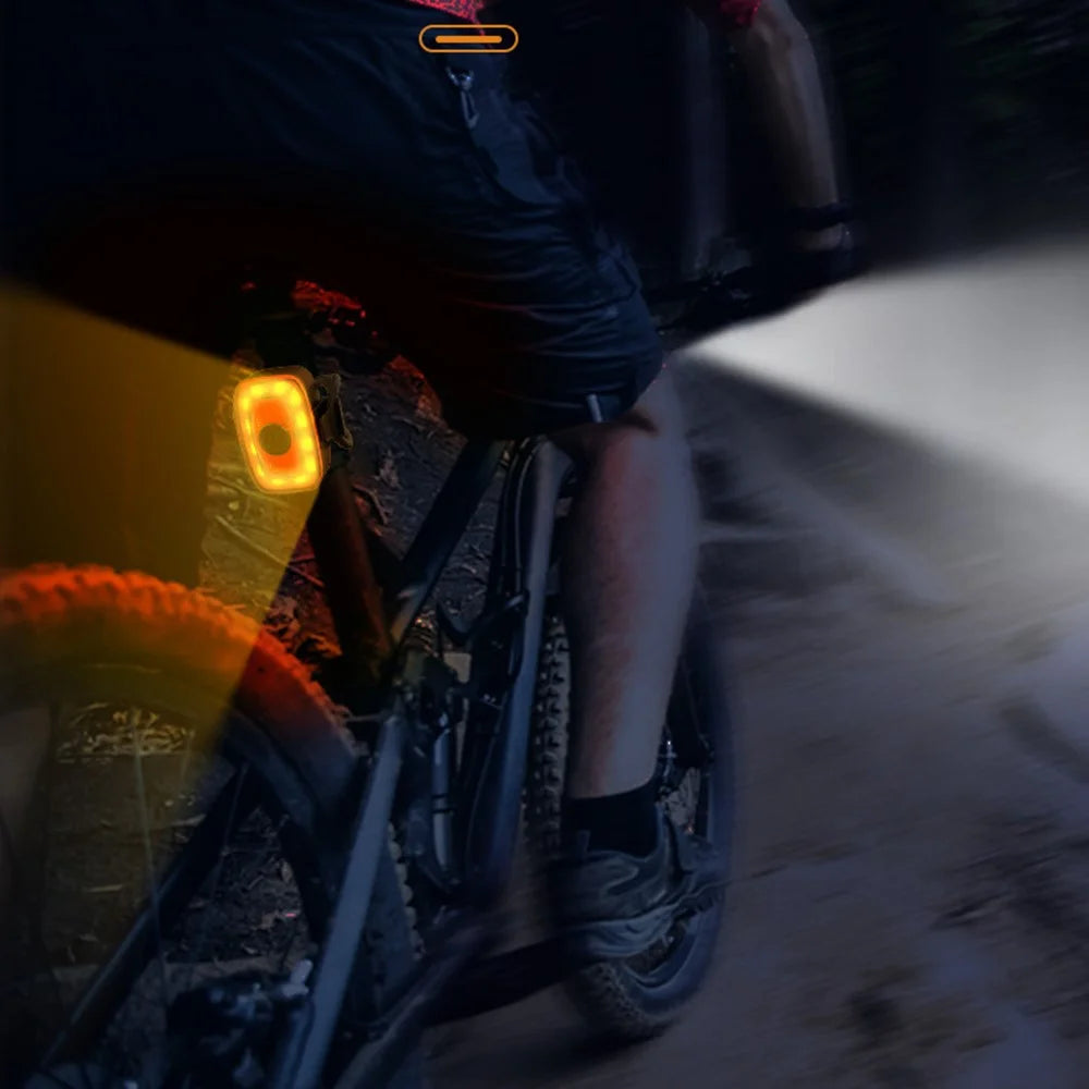 W01 Rechargeable Bike Tail Light High Brightness Road MTB Bikes LED Cycling Safety Warning Lamp (CE Certified) - 6