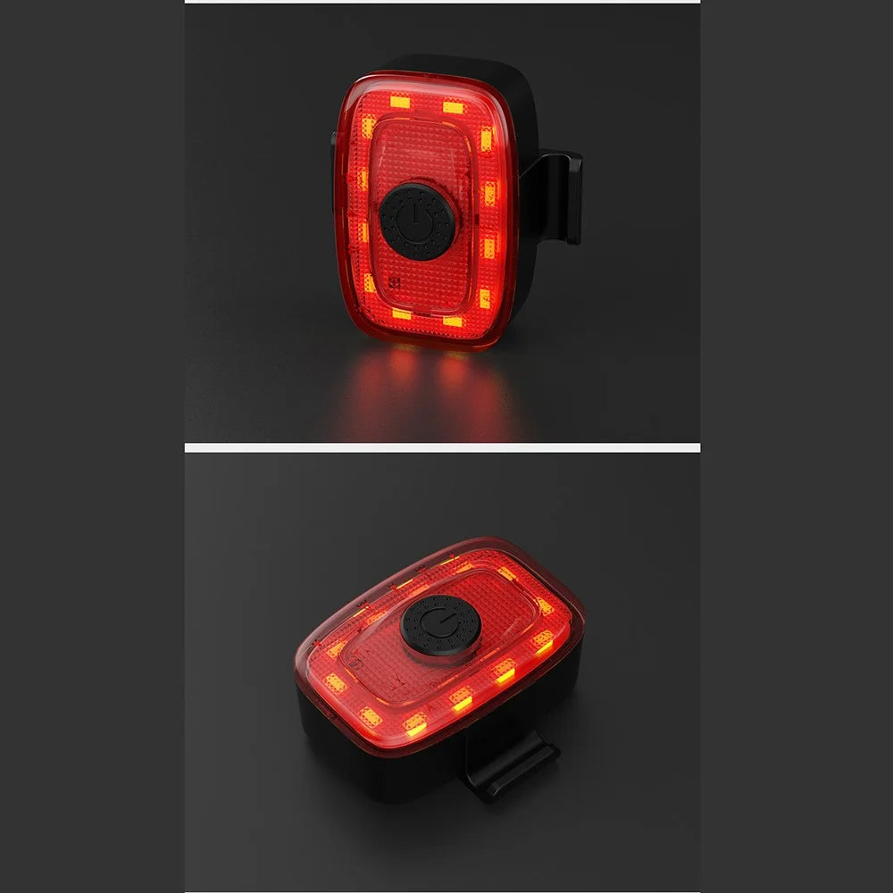 W01 Rechargeable Bike Tail Light High Brightness Road MTB Bikes LED Cycling Safety Warning Lamp (CE Certified) - 7