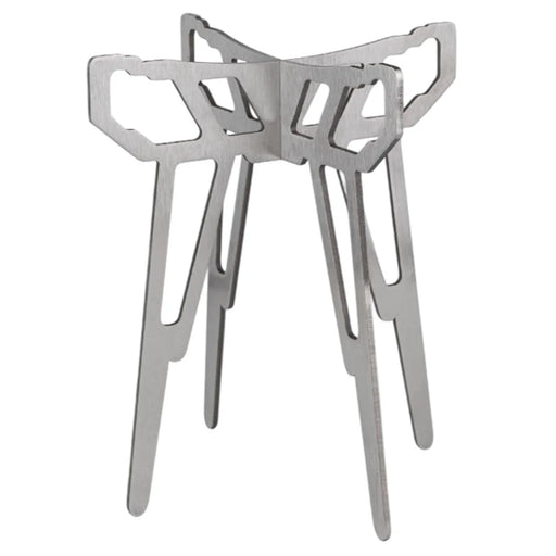 CLS Outdoor Camping Fire Rack Detachable BBQ Grill Ultralight Foldable Stand for Tea Cooking Water Boiling - 1