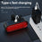 Bicycle Tail Light USB Rechargeable High Brightness Night Riding Warning Light Saddle Lamp - 3