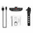 ROCKBROS Mountain Bike USB Rechargeable Tail Light Super Bright Waterproof Safety Warning Lamp - Red+Green+Blue - 5