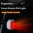 ENLEE Bicycle Emotion Sensing Taillight Smart Brake Warning Light Road Bike Night Riding Lamp - White - 3