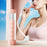 Breathing Dumbbell Trainer Adjustable Resistance Breathing Exercise Device - Pink - 2