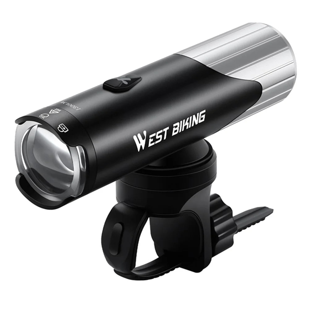 WEST BIKING YP0701496 1300 Lumens Bike Front Light Wireless Remote Control High Brightness Cycling Headlight - 1