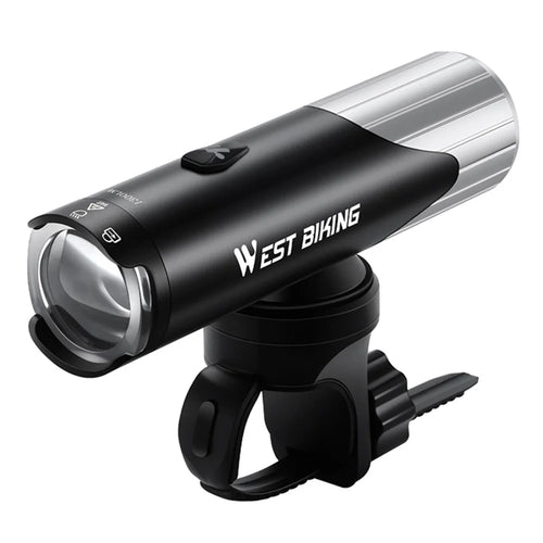 WEST BIKING YP0701497 1600 Lumens Bike Front Light Wireless Remote Control High Brightness Cycling Headlight - 1