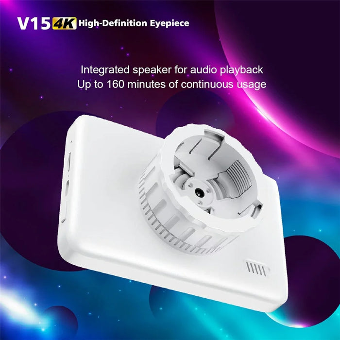 V15 5 inch HD Electronic Eyepiece 5X Digital Zoom Astronomical Telescope 12MP Bird Watching Binoculars - 4