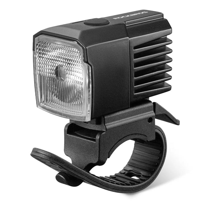 ROCKBROS 2410011 RHL1600 2410011001 Split Bike Light Foldable 1600 Lumens Bright Headlight for Road Mountain Bike Night Riding (No Battery) - Black - 1