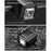 ROCKBROS SKL01 2 in 1 Electric Bike Front Light with Horn 450 Lumens 2300mAh Bicycle Headlight for Night Cycling - Black - 7