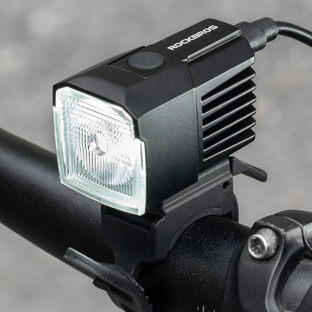 ROCKBROS RHL1600 Detachable Bike Light IP67 Waterproof Three Levels Lighting Folding Bicycle Headlight - 7