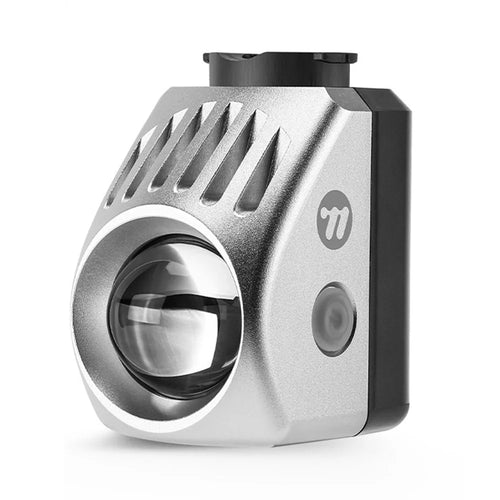 WEST BIKING YP0701504 1600lm Bike Front Light IPX6 Waterproof USB-C Rechargeable LED Headlight - Silver - 1