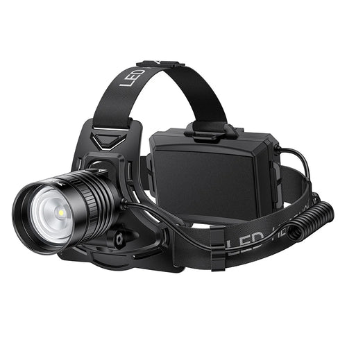 YESIDO TC13 LED Headlamp 500LM Rechargeable Wave Sensor 3 Modes Zoomable Headlight for Outdoor Fishing - 1