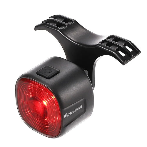 WEST BIKING WT09 6 Modes Bike Tail Light IP66 Waterproof Bicycle Warning Lamp for Road Mountain Cycling - Standard Edition - 1
