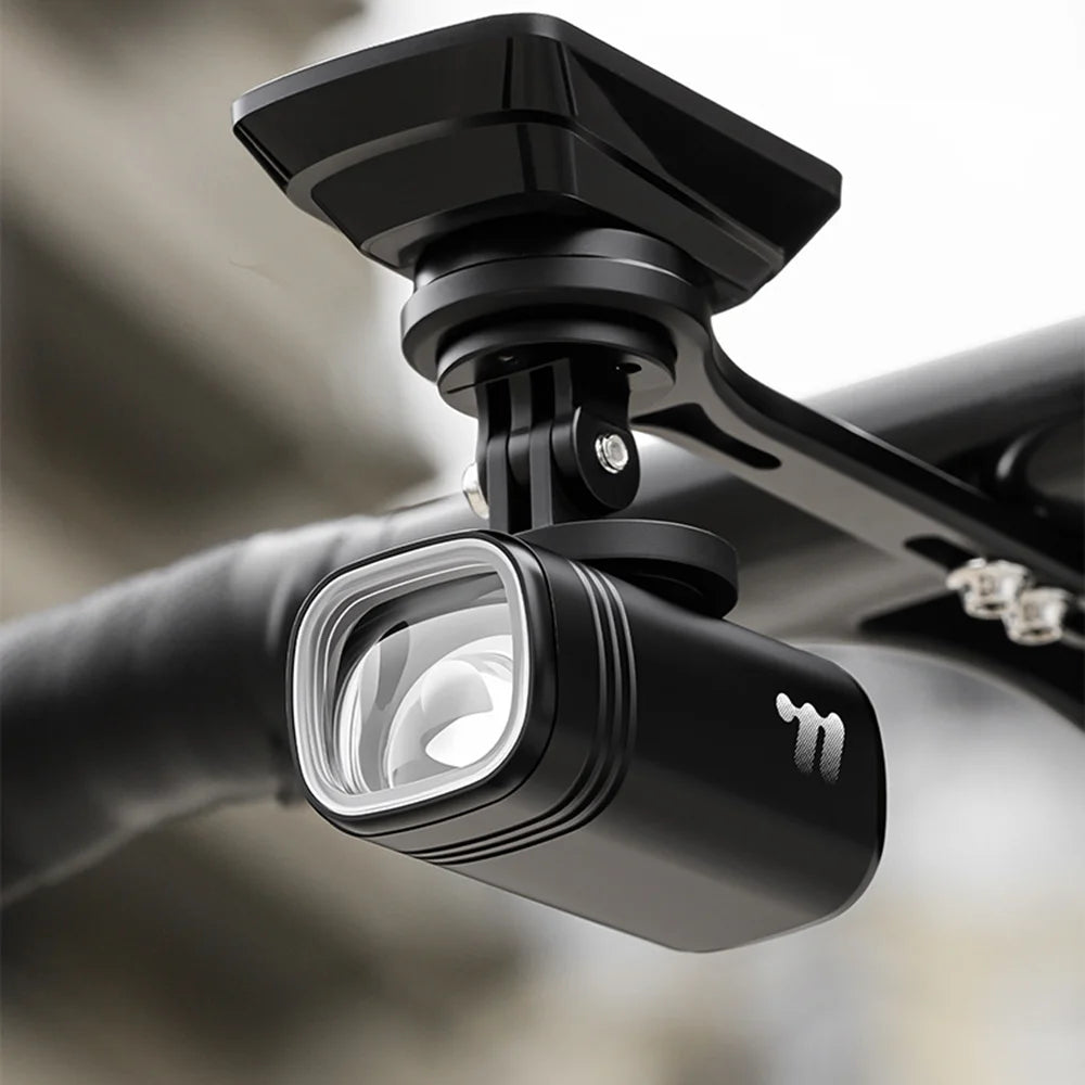 WEST BIKING YP0701511-512 Bicycle Light 1300LM IPX6 Waterproof Bike Headlamp for Cycling - Black / Suspended Mount - 3