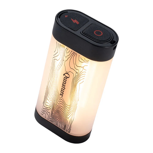 QUNATURE 600202 Magnetic Camping Lantern 500lm IPX4 Waterproof Portable LED Light - Black - 1
