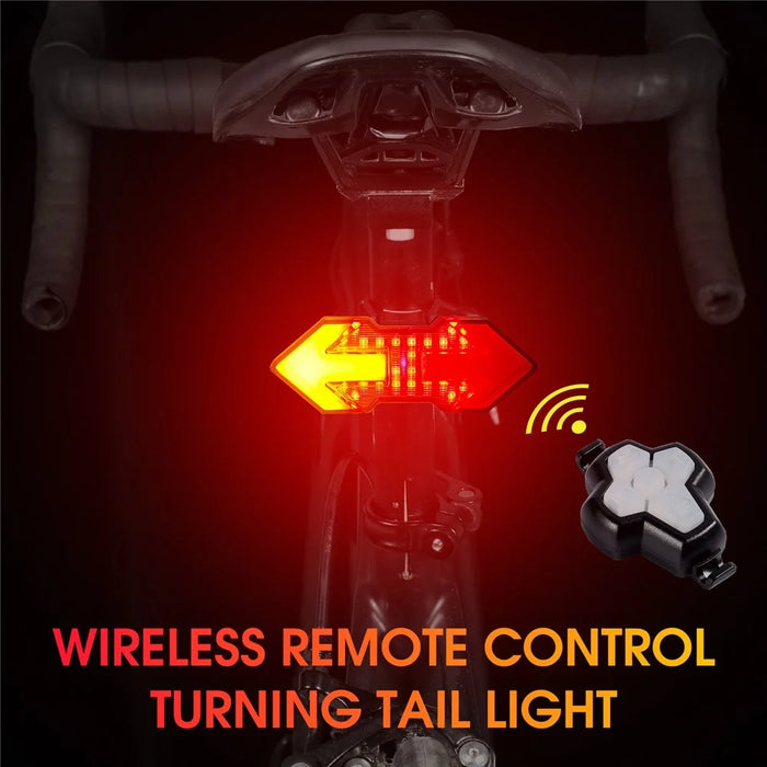 WEST BIKING YP0701299 Remote Control Bicycle Tail Light USB Rechargeable 5 Modes Cycling Rear Warning Lamp - 2