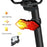 WEST BIKING YP0701299 Remote Control Bicycle Tail Light USB Rechargeable 5 Modes Cycling Rear Warning Lamp - 4