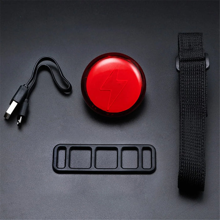 1802A Bicycle Night Riding Taillight 5 Modes Sports Safety Warning Lamp Cycling Rear Tail Light - 4