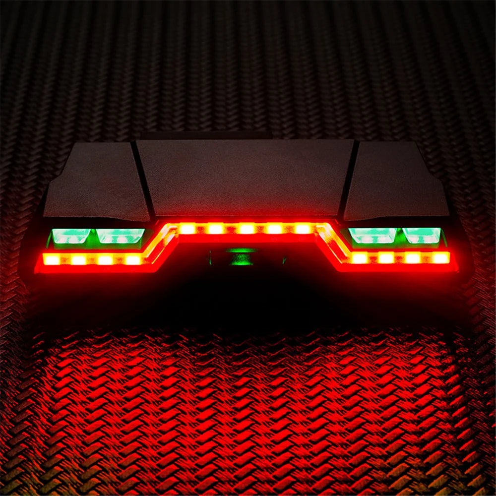 WEST BIKING YP0701259B Bicycle Wireless RC Rechargeable Bike Night Warning Light Bicycle Streamer Steering Taillight - 2