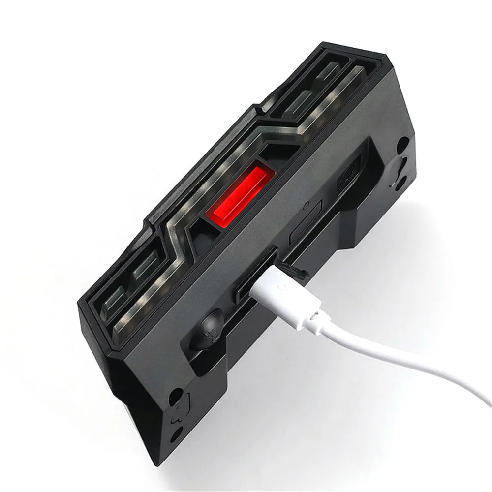 WEST BIKING YP0701259B Bicycle Wireless RC Rechargeable Bike Night Warning Light Bicycle Streamer Steering Taillight - 7