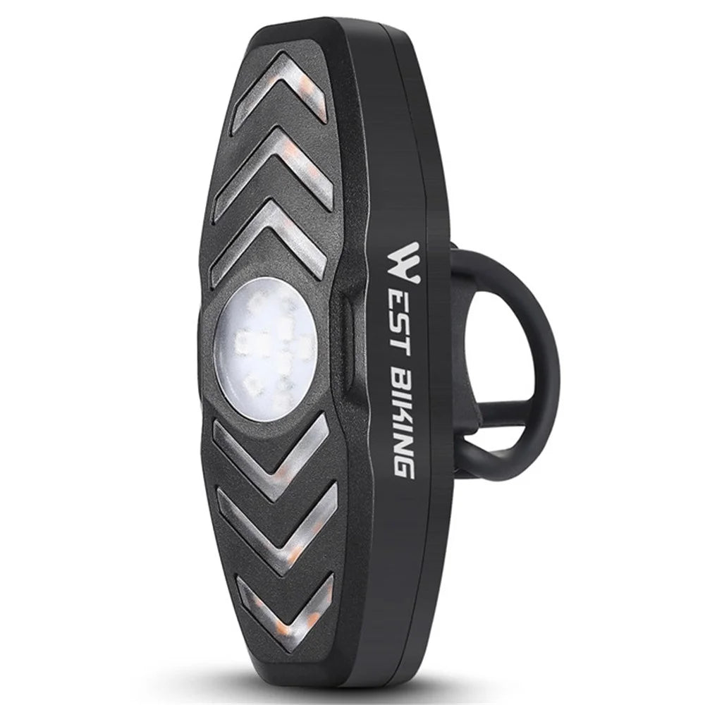 WEST BIKING YP0701313 Rechargeable Bike LED Tail Light Remote Control Bicycle Cycling Turn Signal Warning Rear Lamp with Horn Reminder Tone - 2