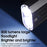 WEST BIKING YP0701315 Bike Lights 800 Lumen Ultra Bright USB Rechargeable Handlebar Light Powerful Bicycle Front Headlight 5 Light Modes Easy to Install - Black - 5