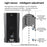 WEST BIKING YP0701315 Bike Lights 800 Lumen Ultra Bright USB Rechargeable Handlebar Light Powerful Bicycle Front Headlight 5 Light Modes Easy to Install - Black - 6