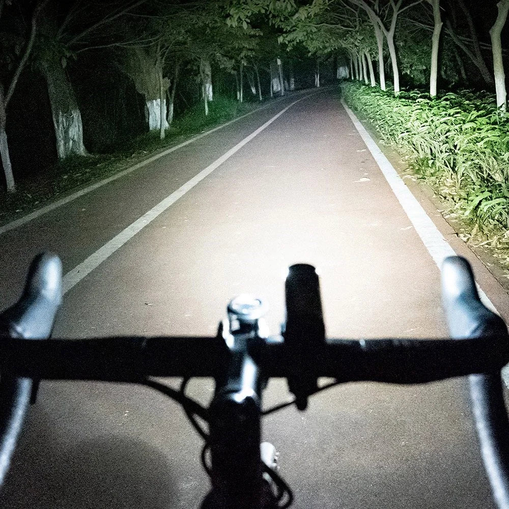 WIND&MOON M03-800 German Standard Super Bright LED Bike Front Light Torch Waterproof Anti-glare Bicycle Night Cycling Safety Lamp - 5