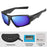 WEST BIKING YP0703140 Cycling Driving Polarized Glasses Eye Protection Goggles Outdoor Sports Windproof Anti-UV Sunglasses - Black/Blue - 7