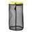 LUCKSTONE Size L Travel Camping Supply Drawstring Mesh Laundry Storage Bag Fishing Net Easy Folding Organizer - Black/Green - 1