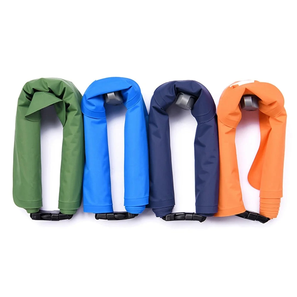 WIDESEA WSCM-999 Camping Portable Foldable Inflatable Air Bag for Outdoor Hiking Trekking - Blue - 5