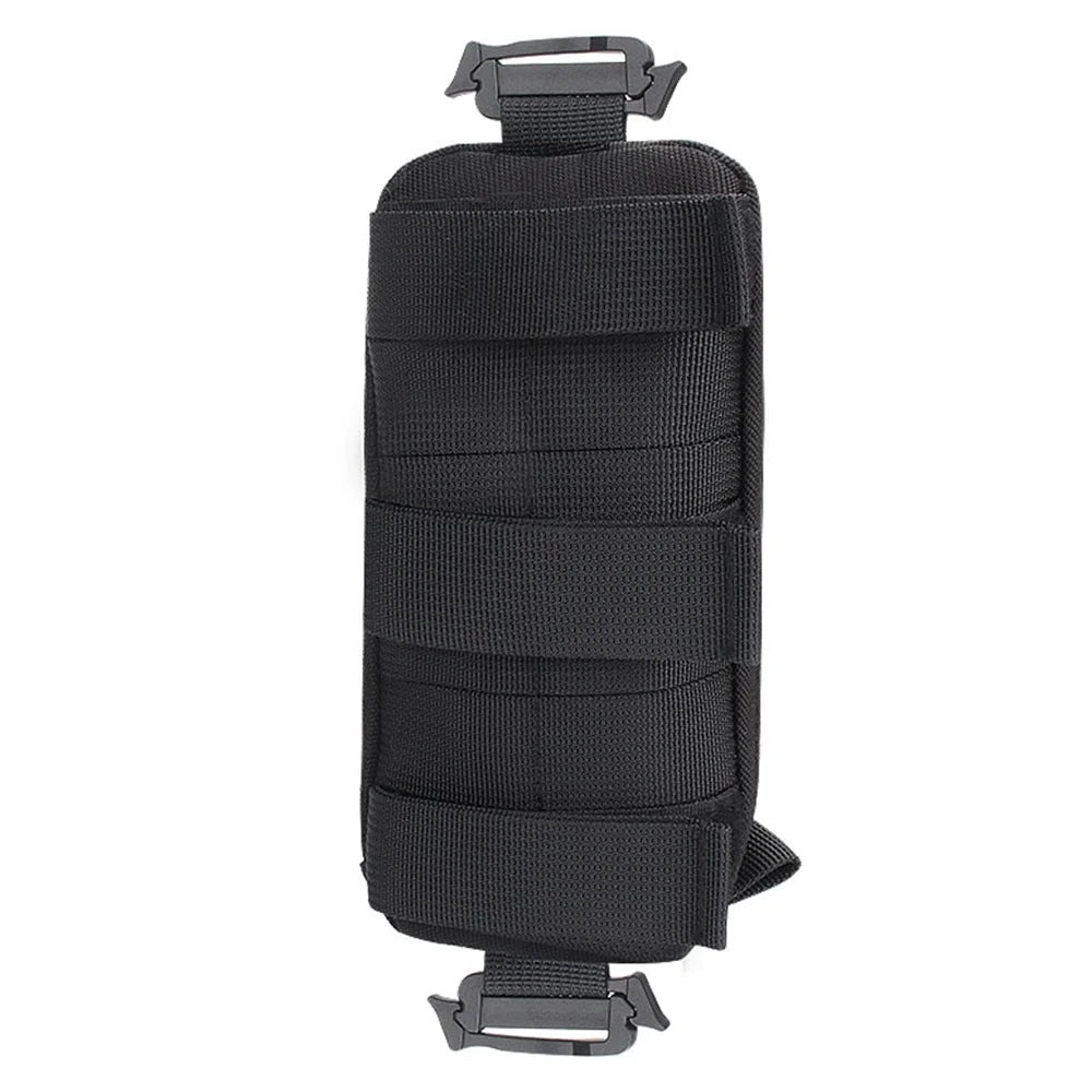 KOSIBATE H244 Shoulder Strap Tactical Pouch Military Tool Bag Outdoor Accessory Bag Phone Pack for Hunting Camping Hiking - Black - 3