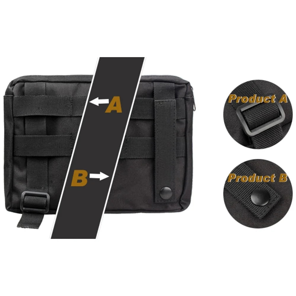CL56 Tactical Waist Pouch First Aid Kit Outdoor Accessories Bag Utility Phone Medical Belt Case for Outdoor Sports - 4