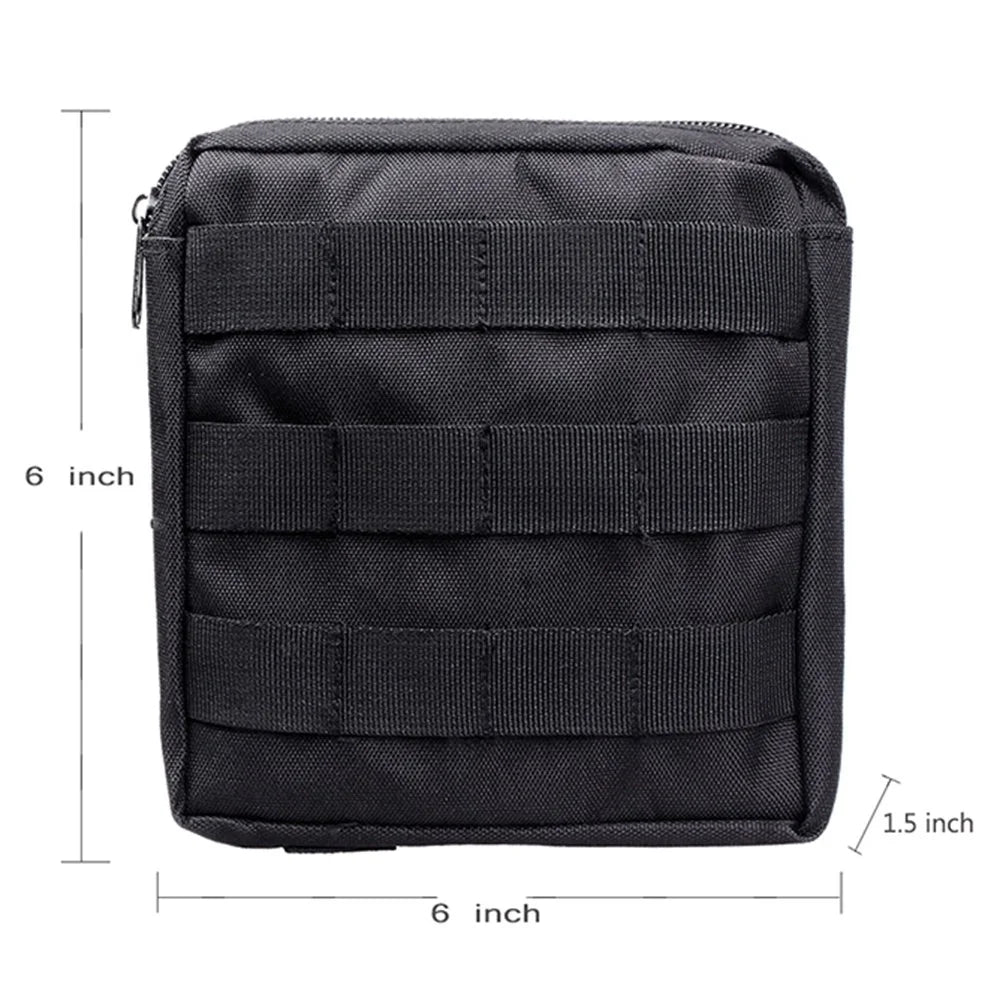 CL56 Tactical Waist Pouch First Aid Kit Outdoor Accessories Bag Utility Phone Medical Belt Case for Outdoor Sports - 7