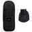 H-133 Outdoor Tactical Flashlight Pouch Holster 360 Degree Rotating Waist Bag for Belt Torch Cover Hunting Lighting Pouch - Black - 1