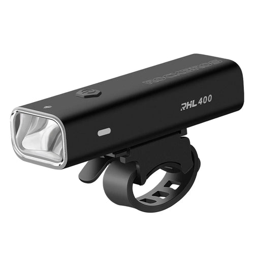ROCKBROS RHL400 Super Bright USB Rechargeable Bike LED Light Waterproof Front Headlight for Road Cycling Safety - 1