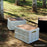 30L Foldable Car Trunk Wooden Lid Storage Box Outdoor Camping Fishing Picnic BBQ Car Food Container Organizer Box, Size S - 4