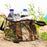 Portable Collapsible Basin Travel Foot Bath Bag Large Capacity Folding Washing Bucket - Camouflage - 2