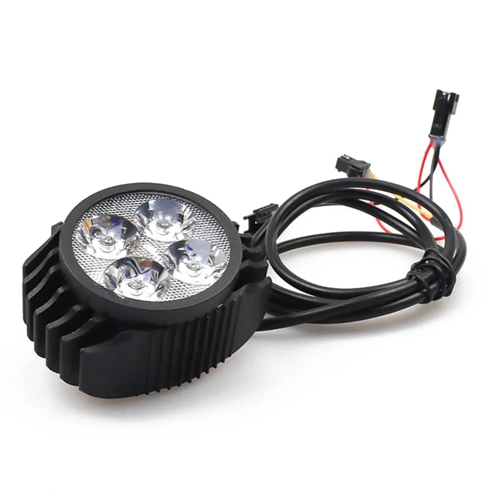 kdh-025 2-in-1 Electric Bicycle LED Headlight with Horn E-bike Modified Parts Headlight Replacement Accessories - 3