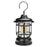 Portable Vintage Camping COB Light Rechargeable Outdoor Tent Lantern Hanging Lamp - Black - 1