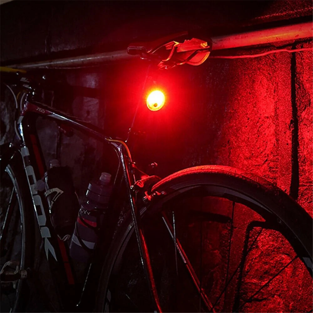LEADBIKE A10 Universal Bike Taillight Water Resistant Bicycle Seat Rear Light with 360-Degree Rotating Bracket (USB Rechargeable) - 5