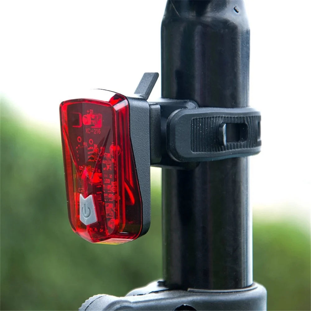LEADBIKE LD41 USB Rechargeable Bike Tail Light Safety Warning Night Cycling Bicycle Waterproof Rear Light Lamp - 2
