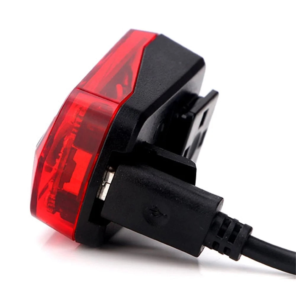 LEADBIKE LD41 USB Rechargeable Bike Tail Light Safety Warning Night Cycling Bicycle Waterproof Rear Light Lamp - 4