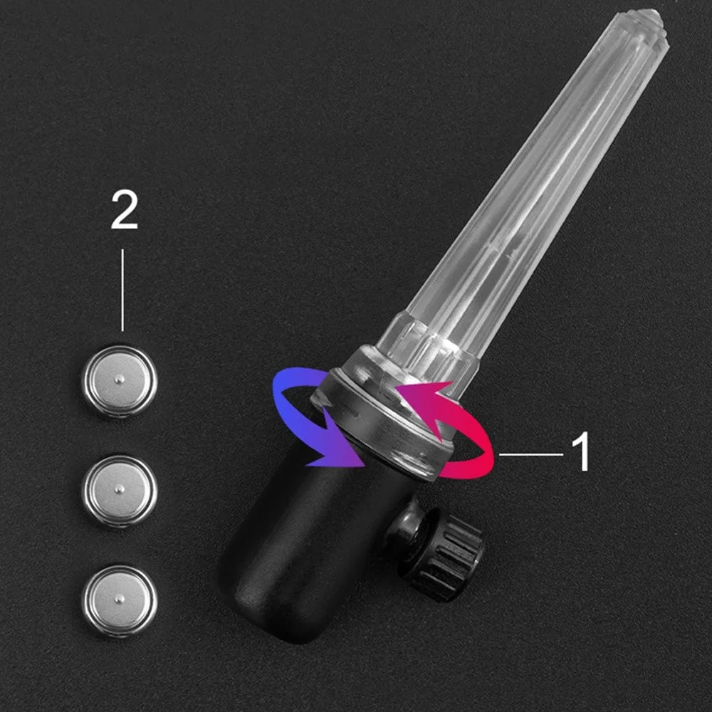 LEADBIKE LD58 Bright Bike Wheel Spoke Light Waterproof Cool LED Bicycle Lamp Decoration Velvet Light - Multi-color - 4